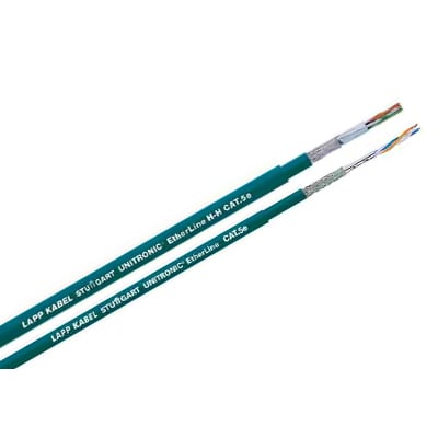 Cables ETHERLINE Cat.5e con pantallas y conductores expuestos