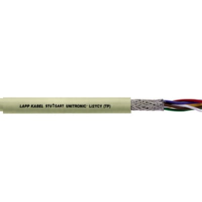 Cable UNITRONIC LI2YCY TP con malla y pares expuestos