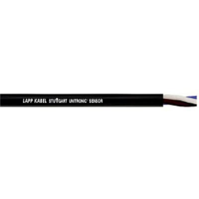 Cable UNITRONIC SENSOR con cubierta negra y conductores expuestos