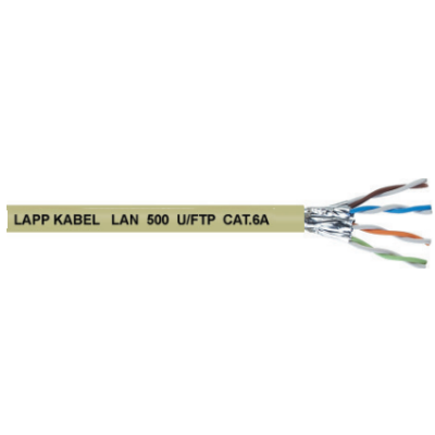 Cable UNITRONIC LAN 500 MHz Cat.6A con conductores expuestos