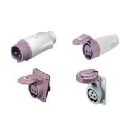 Bases y enchufes Norma IEC 309 24VDC