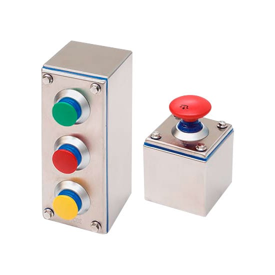 Estaciones-de-control-Serie-PEH-para-Linea-Sanitaria-en-acero-inoxidable-AISI-304