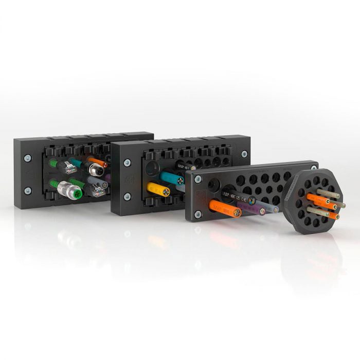 Sistemas pasacables SKINTOP con cables instalados