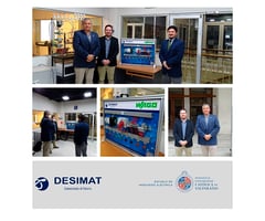 Desimat realizó una importante donación de equipos de telecontrol para el Laboratorio de Sistemas Eléctricos de Potencia de la UCV