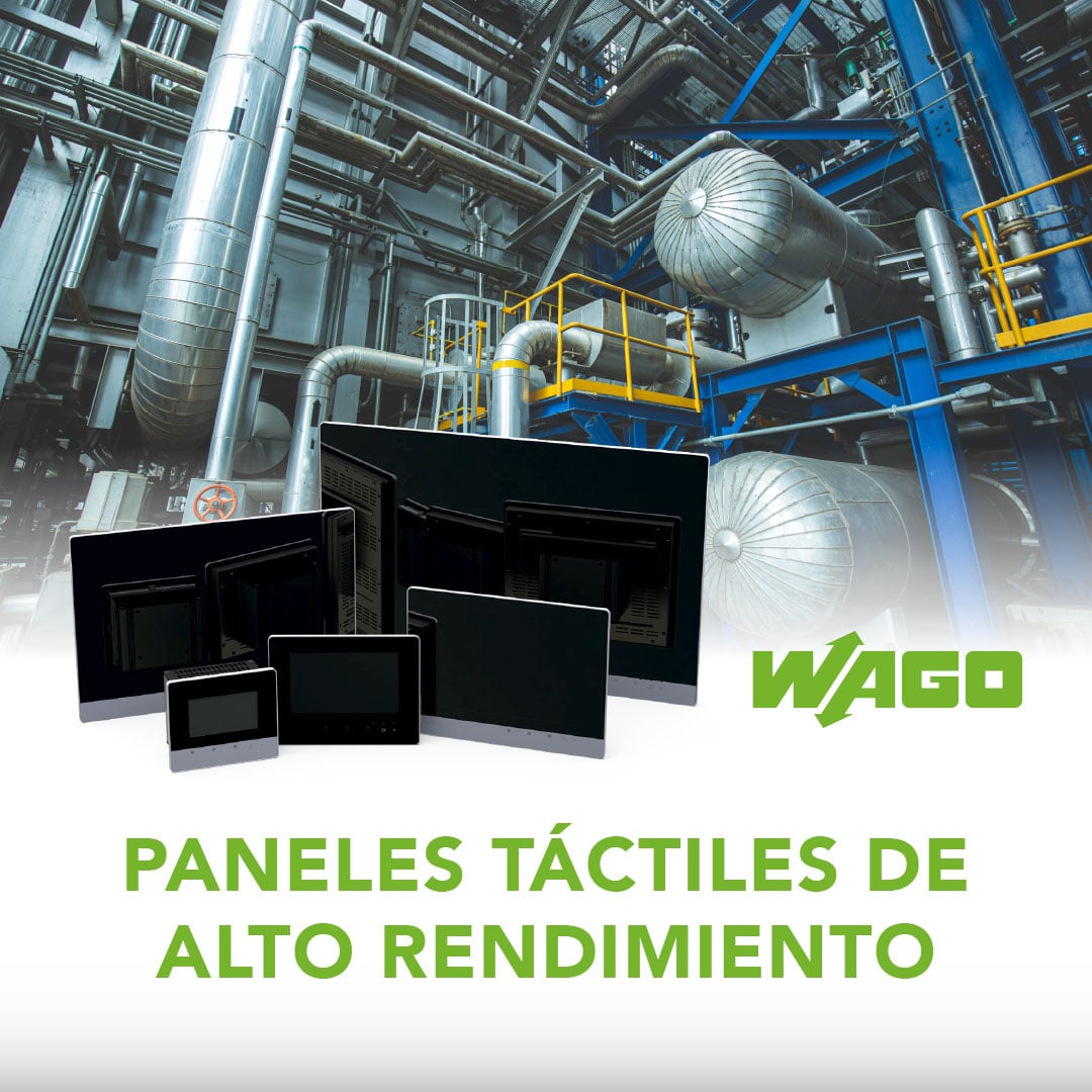 Paneles táctiles WAGO Paneles táctiles WAGO
