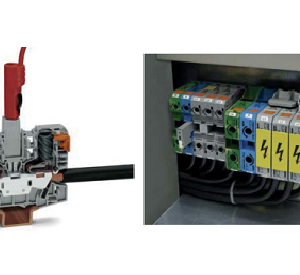 Bornes entrada frontal 10 - 35 mm2