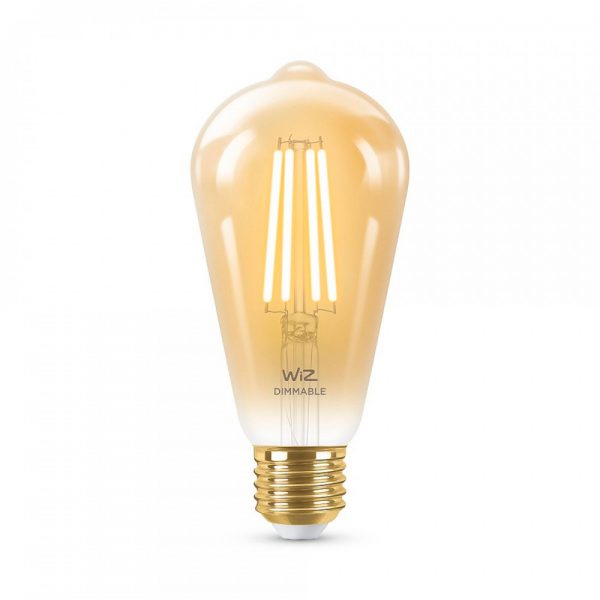 Lampara LED WIZ WIFI Classic Gold E27 6,9W